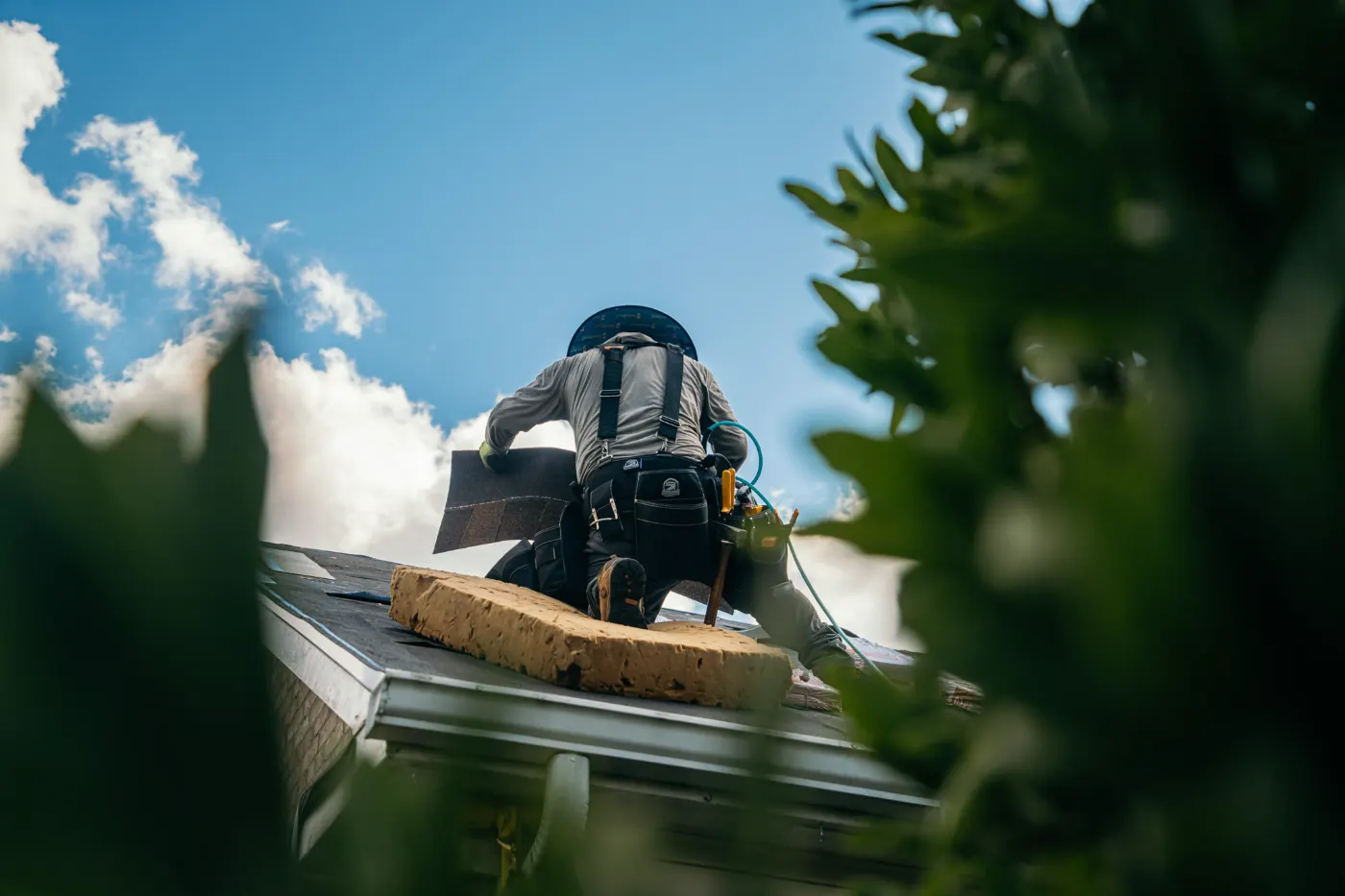 Commercial roof inspection documented in Glen Oaks Commons